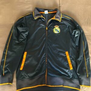 Medium unique Real Madrid track jacket lightly worn